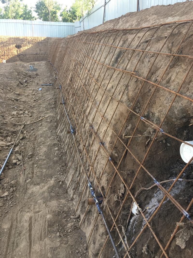 淮南谢家集区边坡加固